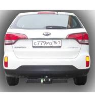 Фаркоп Kia Sorento 2012- съемный крюк на двух болтах 2.0т Лидер Плюс