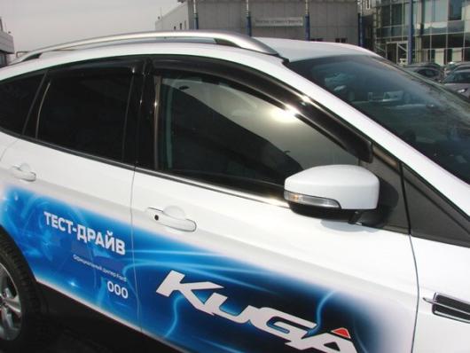 Дефлекторы окон (ветровики) Ford Kuga 2013- (Форд Куга) SIM