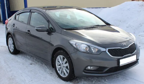 Дефлекторы окон (ветровики) Kia Cerato III Sd 2012 (Киа Черато) Кобра Тюнинг